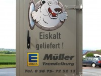 Müller Edeka Kühlanhänger